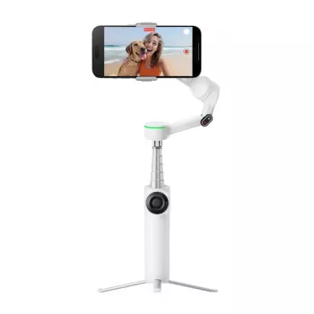 Insta360 Flow 2 Pro AI Tracker Stabilizer Bundle (bianco)