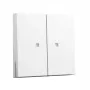 Bilanciere per interruttore GIRA 363103 per telaio portante 2 moduli System 55, bianco puro