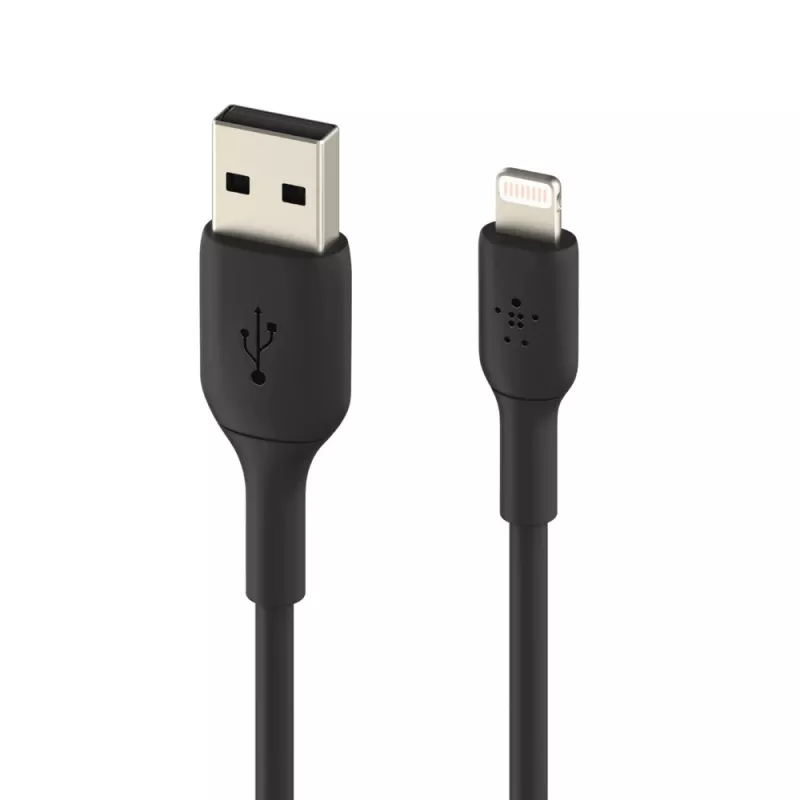 Belkin PVC USB-A a Lightning 3m nero