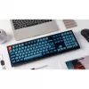 V6 Max, tastiera da gaming nero/blu-grigio, layout DE, Gateron Jupiter Red, Hot-Swap, RGB