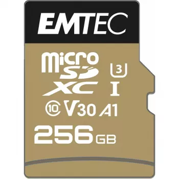 Memoria flash Emtec SpeedIN Pro 256 GB MicroSDXC UHS-I Class 10