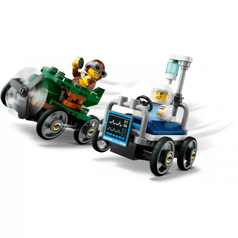 LEGO CITY 60459 Aereo contro letto d'ospedale