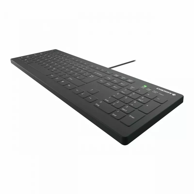 CHERRY AK-C8112 Medical USB QWERTZ tedesco nero bianco tastiera full-size