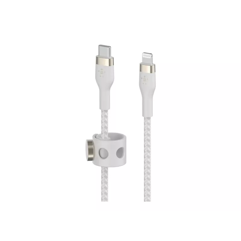 Belkin BOOST CHARGE - Cavo Lightning - 24 pin USB-C maschio a Lightning maschio - 2 m - bianco - per Apple iPad/iPhone/iPod (Lightning)