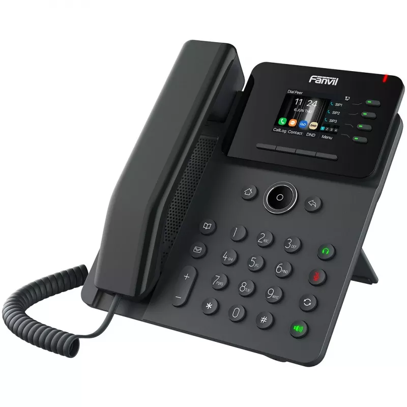 Telefono IP Fanvil V61G nero