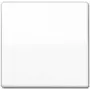 Placca copri interruttore a parete JUNG AS 591 BF WW, bianca, compatibile con le serie 501/502/503/506/507, IP44