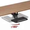 Supporto da scrivania per tastiera Maclean, regolabile, max 5 kg, nero, MC-156 B