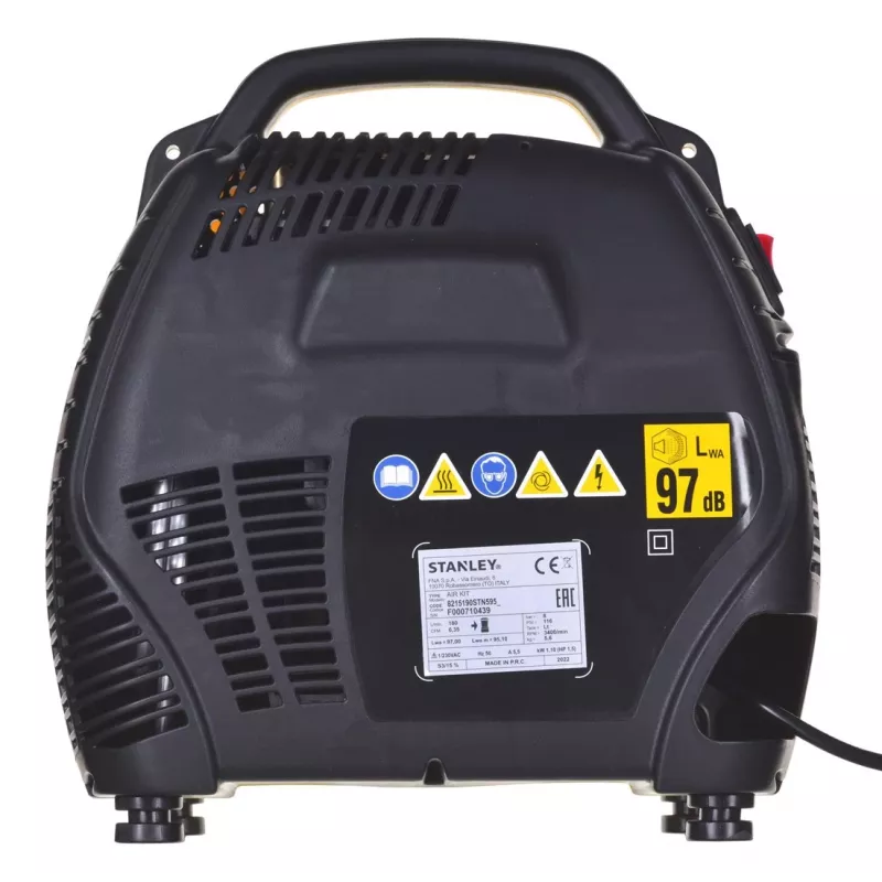 Compressore senza olio AIR KIT OL 1,1KW 8 BAR STANLEY