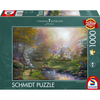 Puzzle 1000 pezzi Schmidt Spiele Thomas Kinkade Studios „The Perfect Mother's Day“ – 1000 pezzi