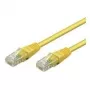 Wentronic Goobay cavo patch CAT 5e, U/UTP, giallo, 7,5 m - mix rame CCA (68386)