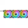 Thermaltake SWAFAN EX12 RGB ventola per case PC TT Premium Edition CL-F143-PL12SW-A, 120 mm, pale invertite, confezione da 3, nera