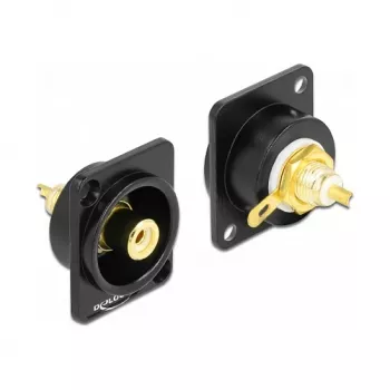 Connettore femmina RCA per saldatura DeLOCK 86787