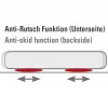High Peak Double 40034 materasso gonfiabile da campeggio, portata 250 kg, grigio chiaro/grigio scuro