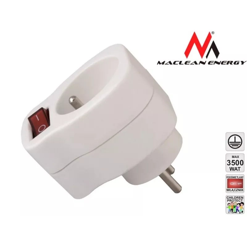 Presa MACLEAN presa AC MCE13 con interruttore