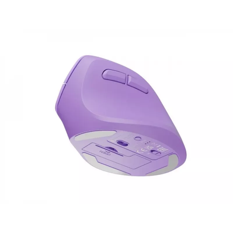 NATEC Crake 2 mouse universale destrimani RF Wireless + Bluetooth ottico 2400 DPI
