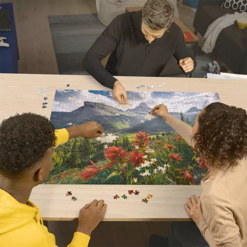 Puzzle Ravensburger Untouched Mountains 2000 pezzi – puzzle da 2000 pezzi di Ravensburger