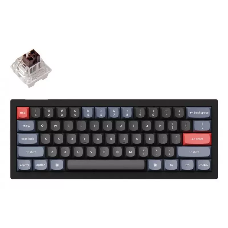 Tastiera wireless V4 RGB/Carbon nero V4-B3 Keychron