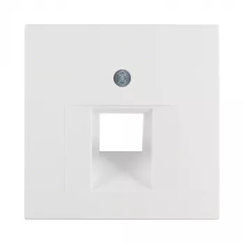 Placca a parete / copertura interruttore berker 14071909, bianco, plastica, design convenzionale, confezione da 10