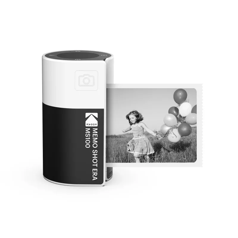 Kodak Memo Shot Era MS100 Fotocamera istantanea e stampante di etichette, giallo