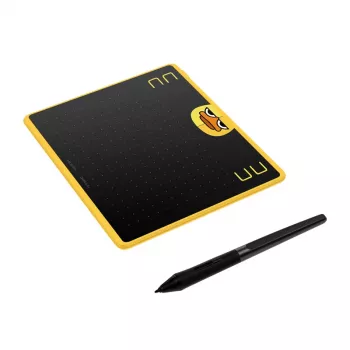 Tavoletta grafica con penna HUION HS64 Special Edition nero giallo
