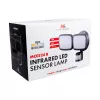 Lampada da parete LED MACLEAN MCE524 con rilevatore di movimento PIR, modello MCE524 B