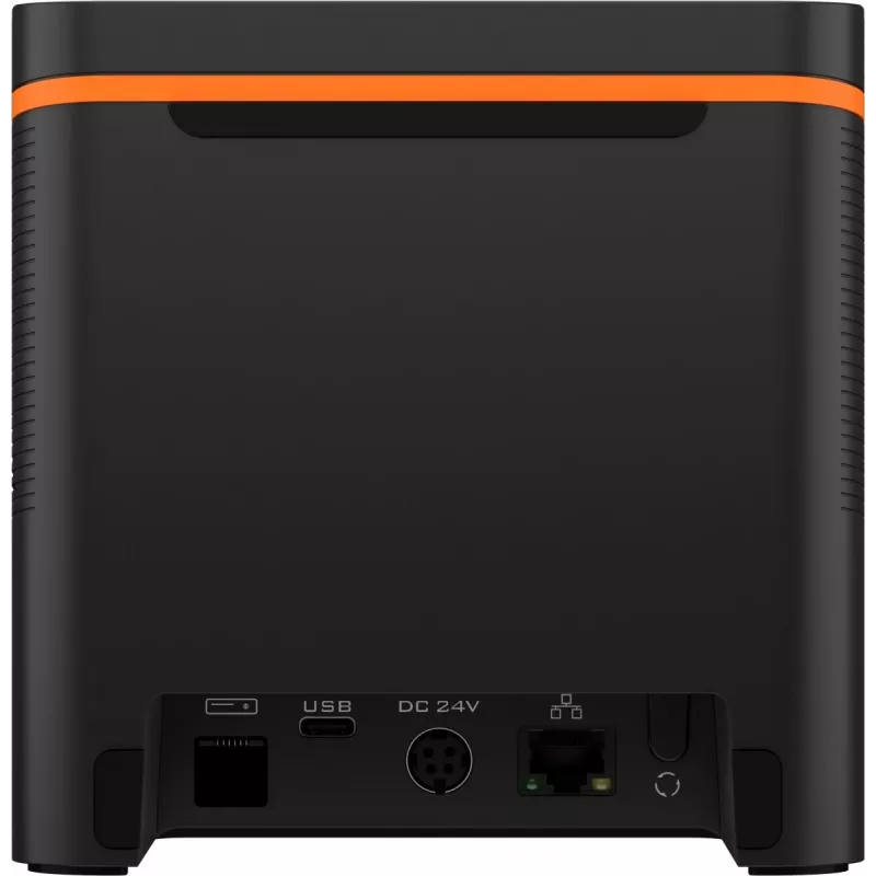 SUNMI C04020020 stampante per scontrini 80 mm Kitchen Cloud Printer, termica, con taglierina, USB-C, Bluetooth, Ethernet, Wi-Fi, nera