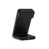 Caricabatterie da interno Crong CRG-MSPS-BLK smartwatch nero Lightning USB wireless
