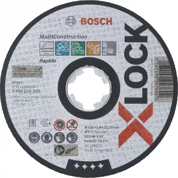Disco da taglio Bosch X-LOCK MULTI CONSTRUCTION