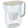 Caraffa filtrante BRITA Style Essential 2,4 L con 3 cartucce di ricambio (sabbia)