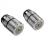Scarico acqua G1/4 filettatura maschio – BitsPower Touchaqua, confezione da 2, argento