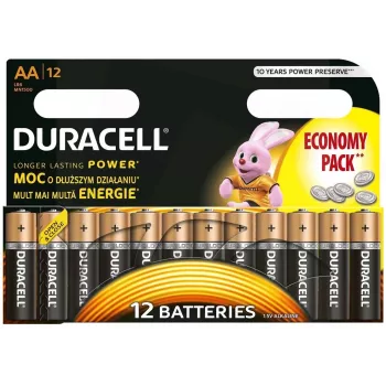 Batteria domestica Duracell monouso AA alcalina