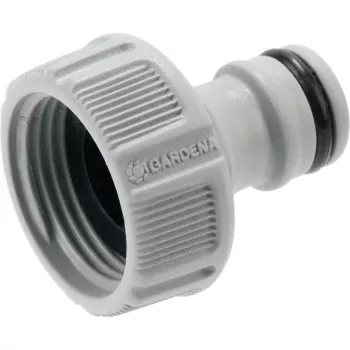 Connettore per tubo dell'acqua Gardena raccordo rubinetto grigio 1 pz.