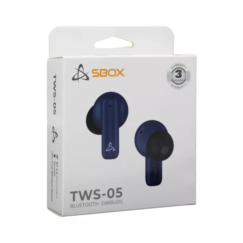 Cuffie SBOX EB-TWS05 blu