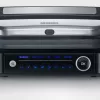 Piastra grill SEVINI Pro, KG 2395 (argento/nero, 1.800 Watt)