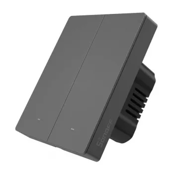 Interruttore a parete Wi-Fi Sonoff M5-2C-80, 2 circuiti, modello M5-2C-80