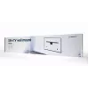 Staffa da parete fissa e sottile per TV Gembird WM-S80F-01 37–80" (2,03 m), VESA fino a 600x400, max 50 kg, nera