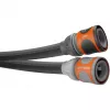 Gardena Liano tubo da giardino 25 m PVC nero grigio fuori terra