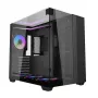 Case per computer Darkflash TH285 (nero) + 4 ventole