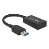 Cavo USB DeLOCK 65698 USB 3.2 Gen 2 0,15 m USB A USB C nero