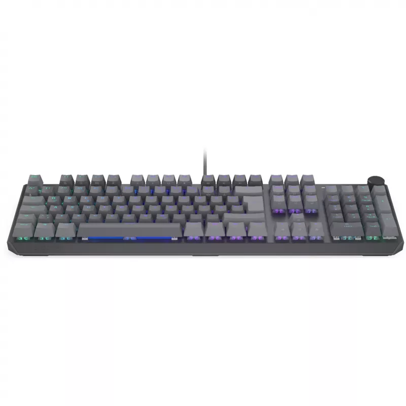 Thock V2, Tastiera da gaming grigia, Layout DE, ENDORFY Red