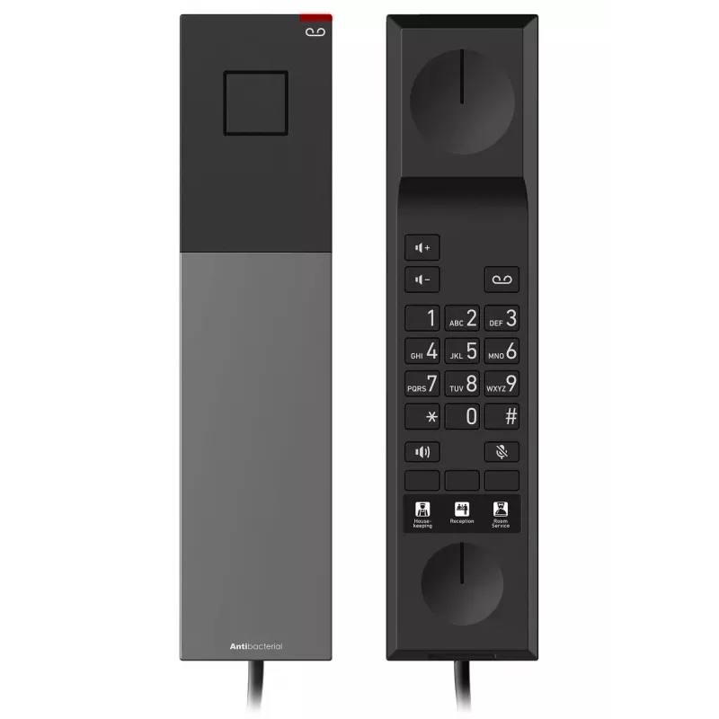 Snom HD300 - Telefono con filo Gun Metal Black