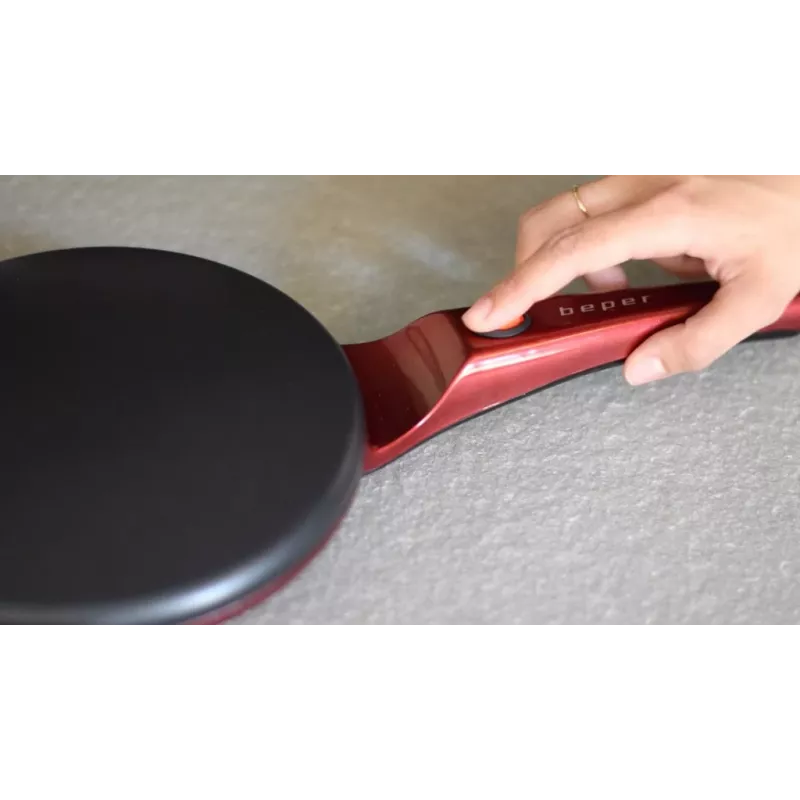 Macchina per crêpe Beper BT.710Y – preparatore elettrico di pancake, piastra antiaderente