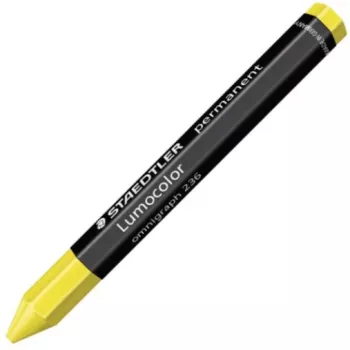 Pennarello indelebile Staedtler Lumocolor 236 giallo