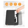 Custodia sleeve Inateck LB01005 per laptop 39,6 cm (15,6 pollici), nera