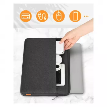 Custodia sleeve Inateck LB01005 per laptop 39,6 cm (15,6 pollici), nera