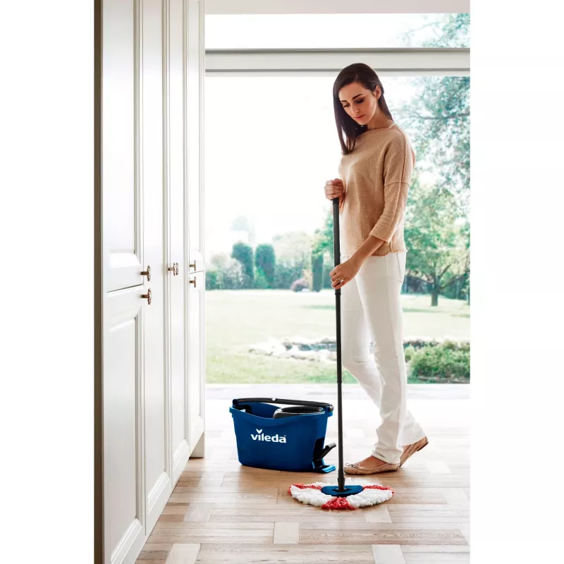 Lavapavimenti VILEDA TurEasyWring & Clean Box 167756 con secchio e strizzatore