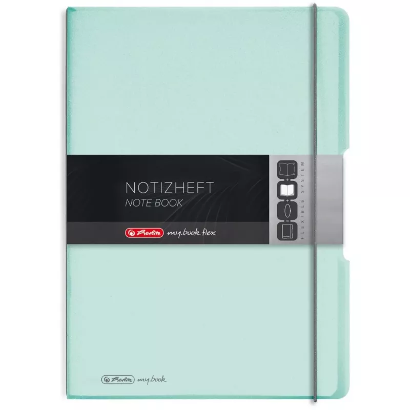 Blocco per appunti Herlitz 11408655 A4 40 fogli color menta