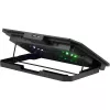 Base di raffreddamento per notebook DEFENDER NS-510 con 2 ventole, 2 porte USB e illuminazione RGB