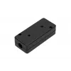 Presa Extralink CAT6 UTP, connettore passante, nero