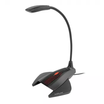 Microfono a filo KRUX Prana Jack KRX0005 – cardioide, 20–20000 Hz, 16 bit, nero